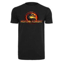 Sort Mortal Kombat Logo T-shirt
