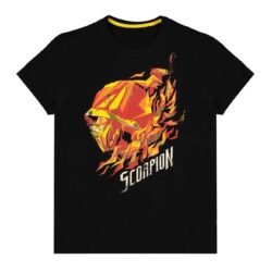 Sort Mortal Kombat Scorpion T-shirt