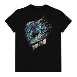 Sort Mortal Kombat Sub-Zero T-shirt