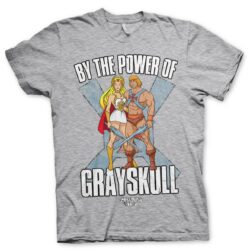 Grå Masters of the Universe Power of Greyskull T-shirt