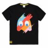 Sort Pac-Man Ghost T-shirt