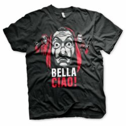Sort Papirhuset Bella Ciao! T-shirt