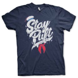 Navy Blue Ghostbusters Stay Puft T-shirt