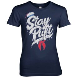 Navy blå Ghostbusters Stay Puft T-shirt til Dame