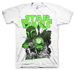Boba Fett Hvid T-shirt