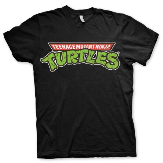 Turtles Logo Sort T-shirt