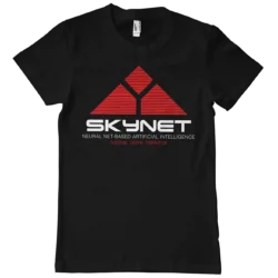 Sort Terminator Skynet T-shirt