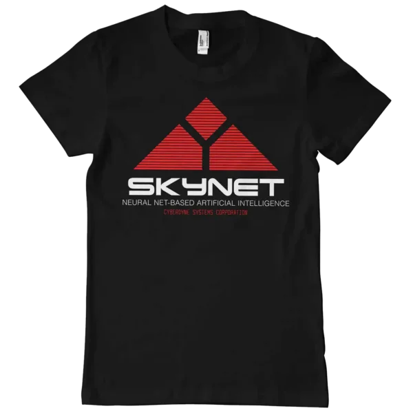 Sort Terminator Skynet T-shirt