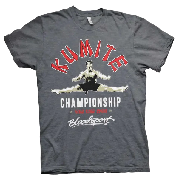 Mørk heather Bloodsport Kumite T-shirt
