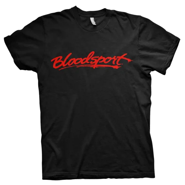 Sort Bloodsport Logo T-shirt