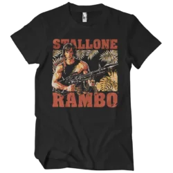 Sort Rambo T-shirt