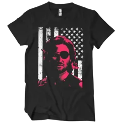 Sort Escape From New York Snake Plissken T-shirt