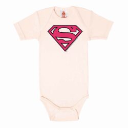 Supergirl Logo Pink Baby Body