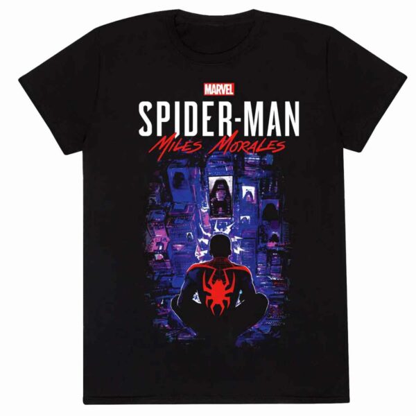 Spider-Man Miles Morales City T-shirt
