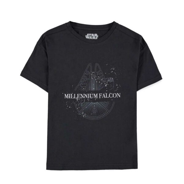Star Wars Millennium Falcon Acid Wash Børne T-Shirt