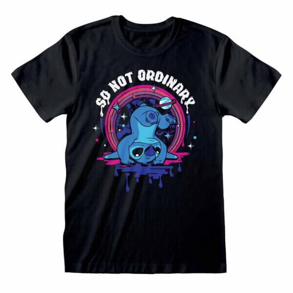 Lilo og Stitch T-shirt med teksten So Not Ordinary