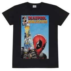 Sort Deadpool & Wolverine Deadpool Reflection T-shirt