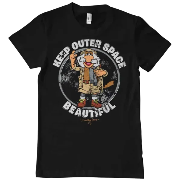 Sort Fragglerne Rejsende Mac T-shirt