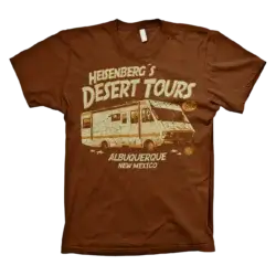Wookiebrun Heisenberg Desert Tours T-shirt