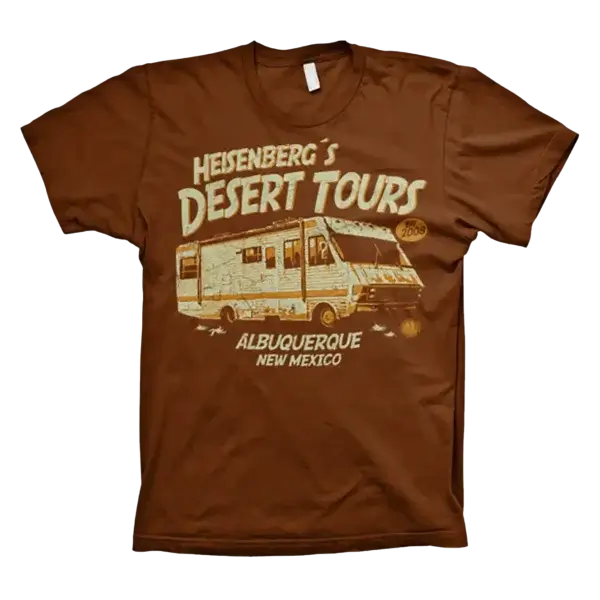 Wookiebrun Heisenberg Desert Tours T-shirt