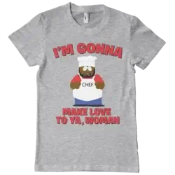 Grå Chef T-shirt fra South Park
