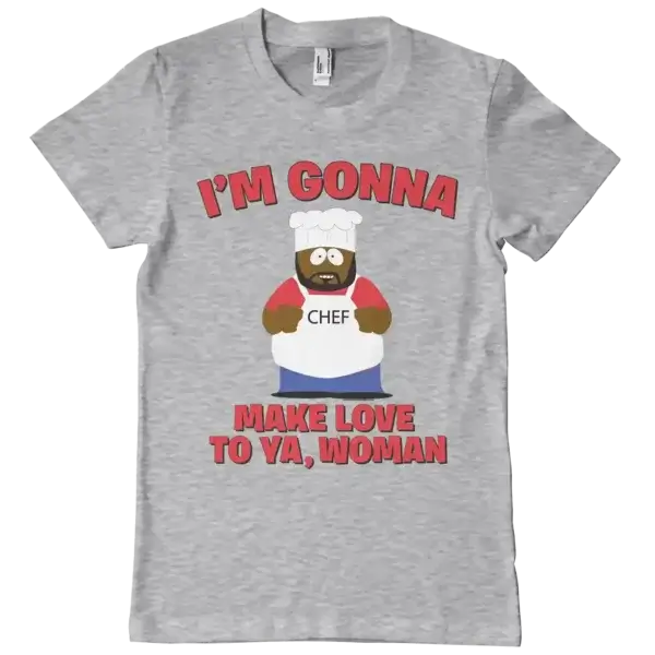 Grå Chef T-shirt fra South Park