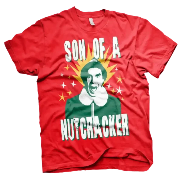 Rød Elf Son of a Nutcracker T-Shirt